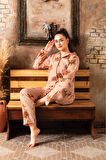 Kadın Homewear Polar Yeni Sezon Pijama takımı