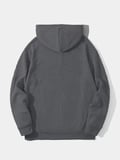 Erkek Düz Kapüşonlu Sweat