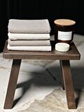 PlumeHome Banyo&Misafir&Mutfak&Çeyizlik Hediye El Havlu Seti- 30x50 - 4lü Set
