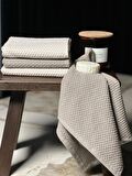 PlumeHome Banyo&Misafir&Mutfak&Çeyizlik Hediye El Havlu Seti- 30x50 - 4lü Set
