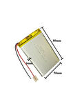 Sertec 605080 3.7v 3000 Mah Lityum Polimer Pil 1.5a (drone Için Uygun Değildir)