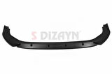 S-Dizayn VW Golf 8 ABS Plastik Ön Tampon Alt Lip 3 Prç. 2020-2024 A+Kalite
