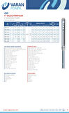 Varan 4SD 4/18 (TEK POMPA) 4" Derin Kuyu Pompası 2 HP / 1.5 kW, Monofaze 220 V, 135 Mss, 5 m3/h