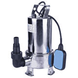 Varan QDS 750DW-SS Paslanmaz KORUMA PANOLU Pis Su Dalgıç Pompa 1 HP/ 0.75 kW, Monofaze 220 V, 10 Mss
