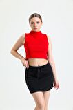 Siyah Mini Spor Etek