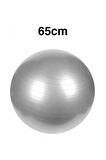 Plates Topu  65CM + Pompa Hediyeli Gri