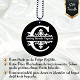 Kişiye Özel C Harfli Dikiz Ayna Süsü İsme Özel Firmalara Özel Araba Oto Süsü