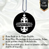 Kişiye Özel İ Harfli Dikiz Ayna Süsü İsme Özel Firmalara Özel Araba Oto Süsü