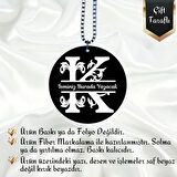 Kişiye Özel K Harfli Dikiz Ayna Süsü İsme Özel Firmalara Özel Araba Oto Süsü