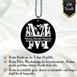 Kişiye Özel M Harfli Dikiz Ayna Süsü İsme Özel Firmalara Özel Araba Oto Süsü