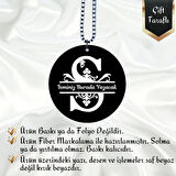 Kişiye Özel S Harfli Dikiz Ayna Süsü İsme Özel Firmalara Özel Araba Oto Süsü
