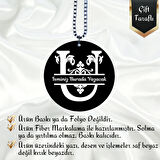 Kişiye Özel U Harfli Dikiz Ayna Süsü İsme Özel Firmalara Özel Araba Oto Süsü
