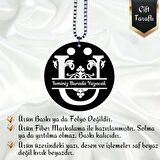 Kişiye Özel Ü Harfli Dikiz Ayna Süsü İsme Özel Firmalara Özel Araba Oto Süsü