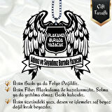 Kişiye Özel Kanat Tasarımlı Pleksi Dikiz Ayna Araba Süsü Kişiye Özel Firmalara Özel Universal Araba Süsü