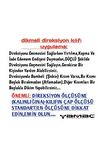 Direksiyon Kılıfı Deri Dikişli Yumuşak Kokusuz Dikmeli Düz - Kırmızı