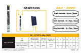 DC Pompa 0.4 Hp / 300W / 24V (3RDC3-35-24-300)
