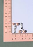Tesettür İçin Sıkıştırma Klipsi Pembe İnci Model 2 Adet