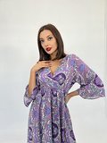 Pomeya  7035 ELBİSE-MOR