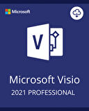 Visio Professional 2021 Orijinal Lisans Key (Dijital Ürün Anahtarı) 2025