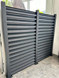 Panjur Güneş Kırıcı Dekoratif Bahçe Panel Çiti 200X150