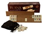 Tuana Game Masif Doğal Ahşap Okey Takımı Açık