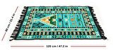 Shark Anadolu Seccade Kilim 6 Turkuaz