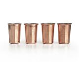 Bakır Shot Bardağı 30ml 4'lü Set