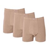 Thermoform Bambu Erkek Şort Kum 3'lü Paket
