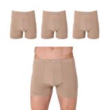 Thermoform Bambu Erkek Şort Kum 3'lü Paket