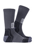 Thermoform Running Çorap Unisex 3'lü Paket Siyah-Antrasit