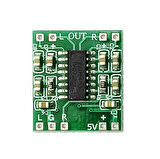 Minyatür Dijital Güç Amplikatör Devresi 2*3W Class D PAM8403 Power Amplifier Board 2.5~5V