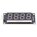 4 Basamaklı LED Gösterge Modülü 7-segment TM1637