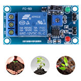 12V Toprak Nem Sensör Rölesi Ayarlı Nem Otomatil Sulama Ayar Kartı