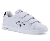 U.S. Polo Assn Sınger Beyaz Günlük Spor Ayakkabı 3 Cırtlı