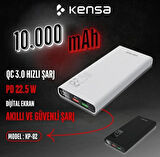 POWERBANK SÜPER HIZLI 10.000 mAh 22.5 W ULTRA GÜÇLÜ VE DAYANIKLI