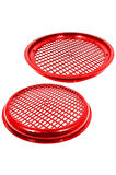 30CM KIRMIZI BASS SUBWOOFER KORUMA KAPAĞI KALİTELİ PARLAK PLASTİK