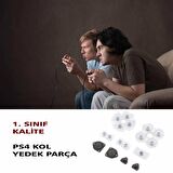 PS4 Kol Tamir JDM JDS 001 011 İç Lastik Takımı TAM SET Silikon 1. KALİTE PS4 Yedek Parça Rubber Pad