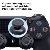 1 Adet PS4 Analog Topuz Orjinal Yedek Parça PS v1 v2 Tüm PS4 Kollara Uyumlu PS4 Analog Thumb Stick