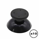 10 ADET XBOX 360 Analog Başlık XBOX 360 Topuz Siyah Renk XBOX 360 Kol Tamiri Yedek Parça Analog Cap