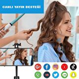 Kablosuz Mikrofon Android Uyumlu Type-C Telefon Mini Mikrofon Canlı Yayın Yaka Mikrofonu