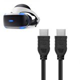 Hdmi Kablo 1.5mt 4K Full HD Premium Yüksek Hızlı PS4 VR Gözlük Görüntü Kablosu