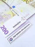 400 Adet Euro Geçersiz Para Parti Şaka Düğün Parası Karışık Yabancı Para