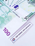 100 Adet Euro Geçersiz Para Parti Şaka Düğün Parası Karışık Yabancı Para