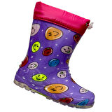 İÇİ TERMAL TÜYLÜ DIŞI LASTİK UZUN ÇİZME SU GEÇİRMEZ DAYANIKLI KAYMAZ TABAN (24-37 NUMARA)