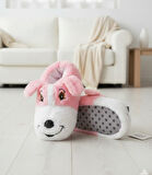 UNİSEX YUMUŞAK TABAN SEVİMLİ KÖPEK PANDUF YETİŞKİN VE ÇOCUK KIZ VE ERKEK  PANDUF