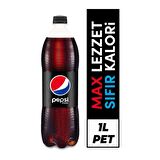 Pepsi Max Şekersiz Kola 1 Lt X 6 Adet