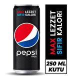 Pepsi Max Şekersiz Kola 250 Ml X 4 Adet