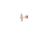 Marquise 0,21ct Pırlanta Piercing-Tragus