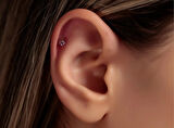Morganite Piercing-Tragus