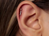 Fulc 0,03ct Pırlanta Piercing-Tragus
